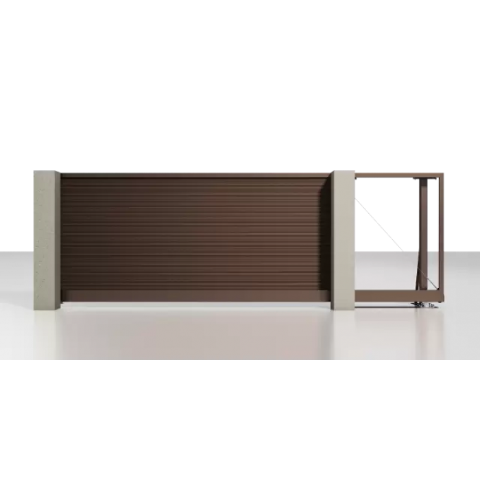 Въездные откатные ворота Prestige 3,8х2 м
