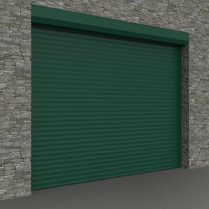 Автоматические роллетные ворота ALUTECH 3000x2800 мм