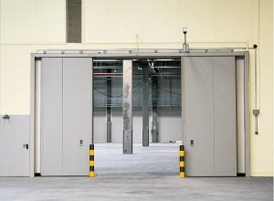 Встречные откатные ворота Fire Marc-R Alutech