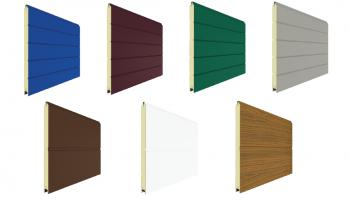 Сэндвич-панели как материал для заполнения гаражных ворот