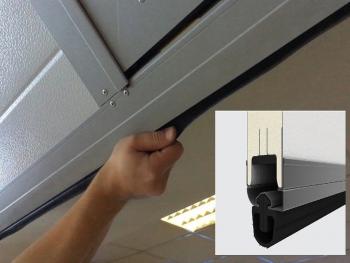 Морозостойкий эластичный EPDM-уплотнитель как неотъемлемый элемент гаражных секционных ворот